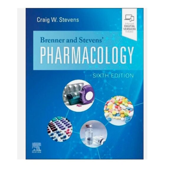 Brenner and Stevens Pharmacology Craig W. Stevens, Brand New with Digital Code - Picture 1 of 1